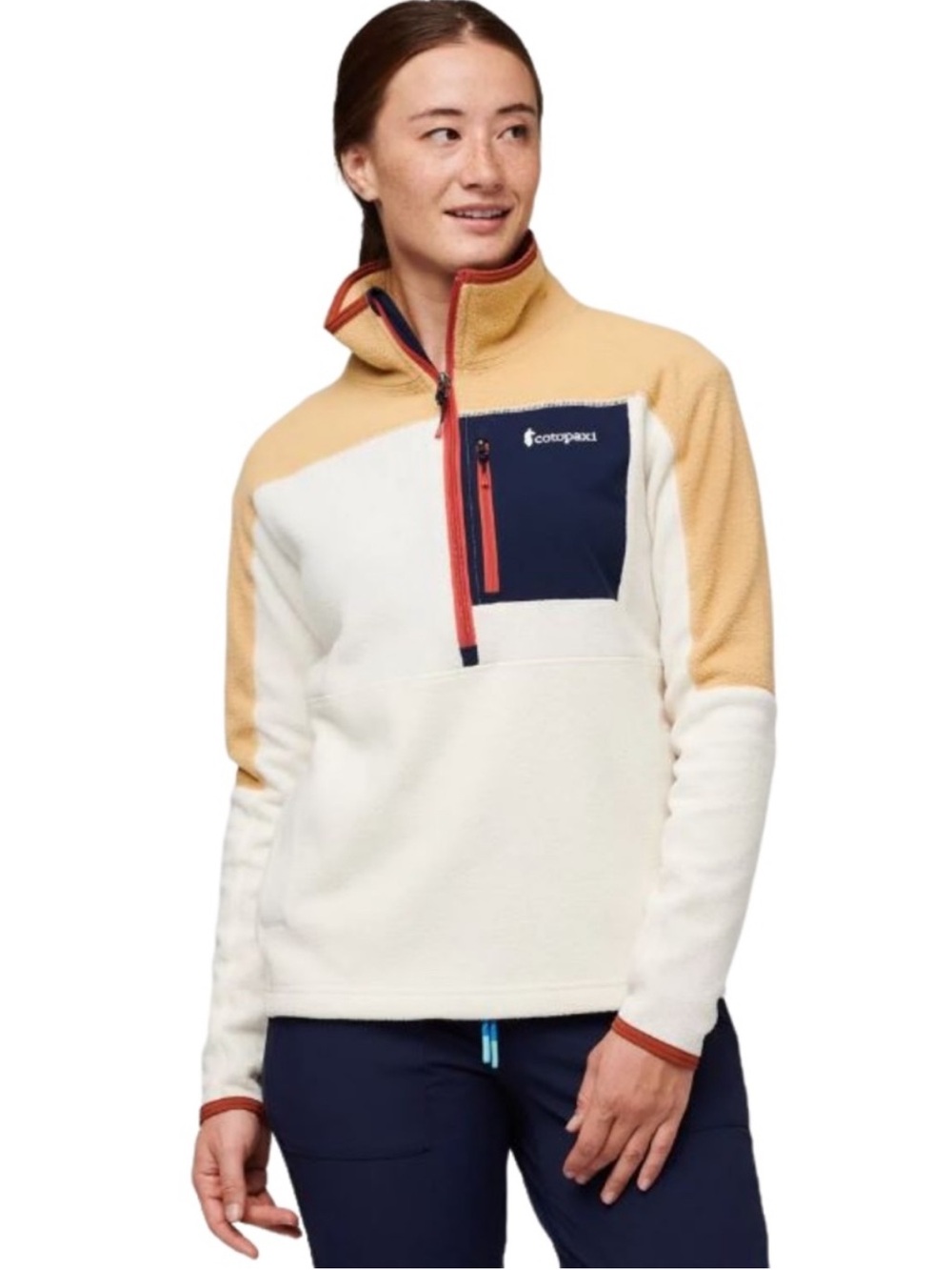 cotopaxi Abrazo Half-Zip Fleece Pullover Birch Bone